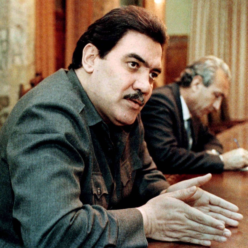 Former Afghan president Mohammad Najibullah.