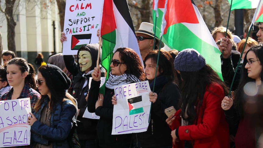 Pro-Palestine protest