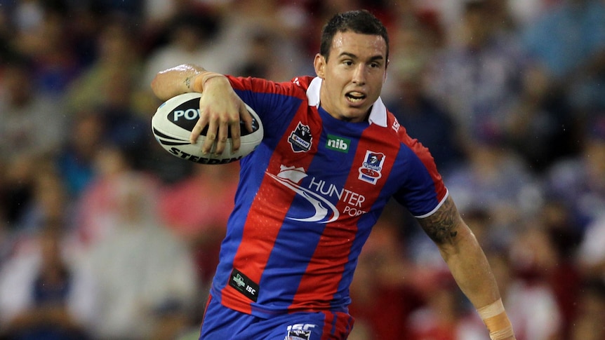 Hero to villain: Boyd returns to Kogarah for the first time since joining the Knights.