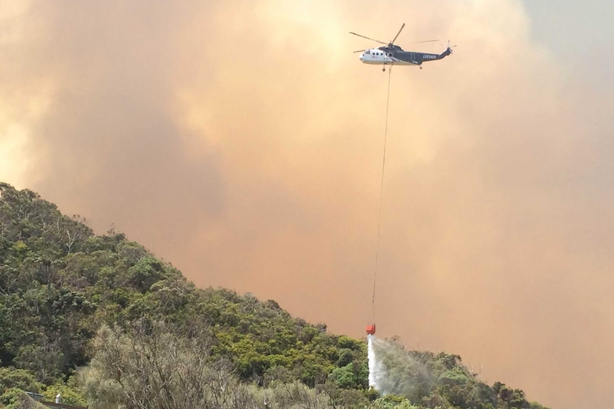 Fire crews fight work to protect property at Separation Creek