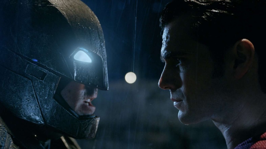 Ben Affleck and Henry Cavill in Batman v Superman