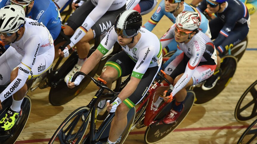 Bendigo raised cyclist Glenn O'Shea came third in the Omnium at the 2016 Track Worlds in London.