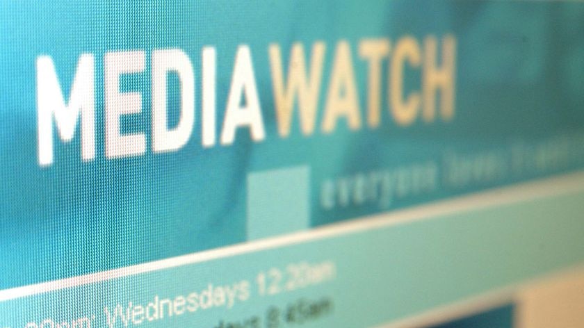 Media Watch airs on the ABC on Monday nights (file photo).
