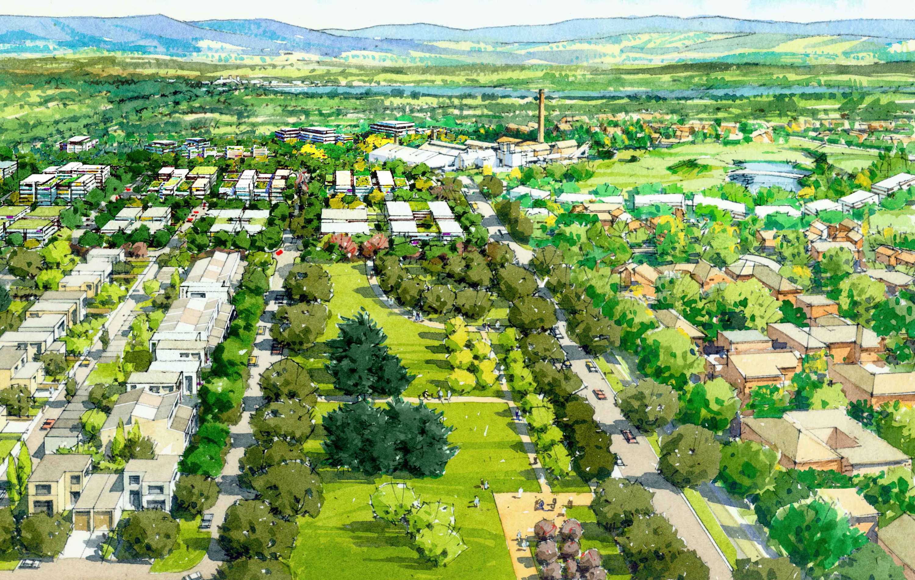 More high density housing proposed for Yarralumla Brickworks site ABC