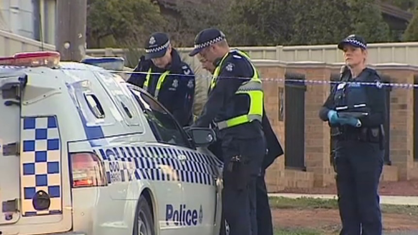 Victoria Police in Bendigo investigating the stabbing of a woman.