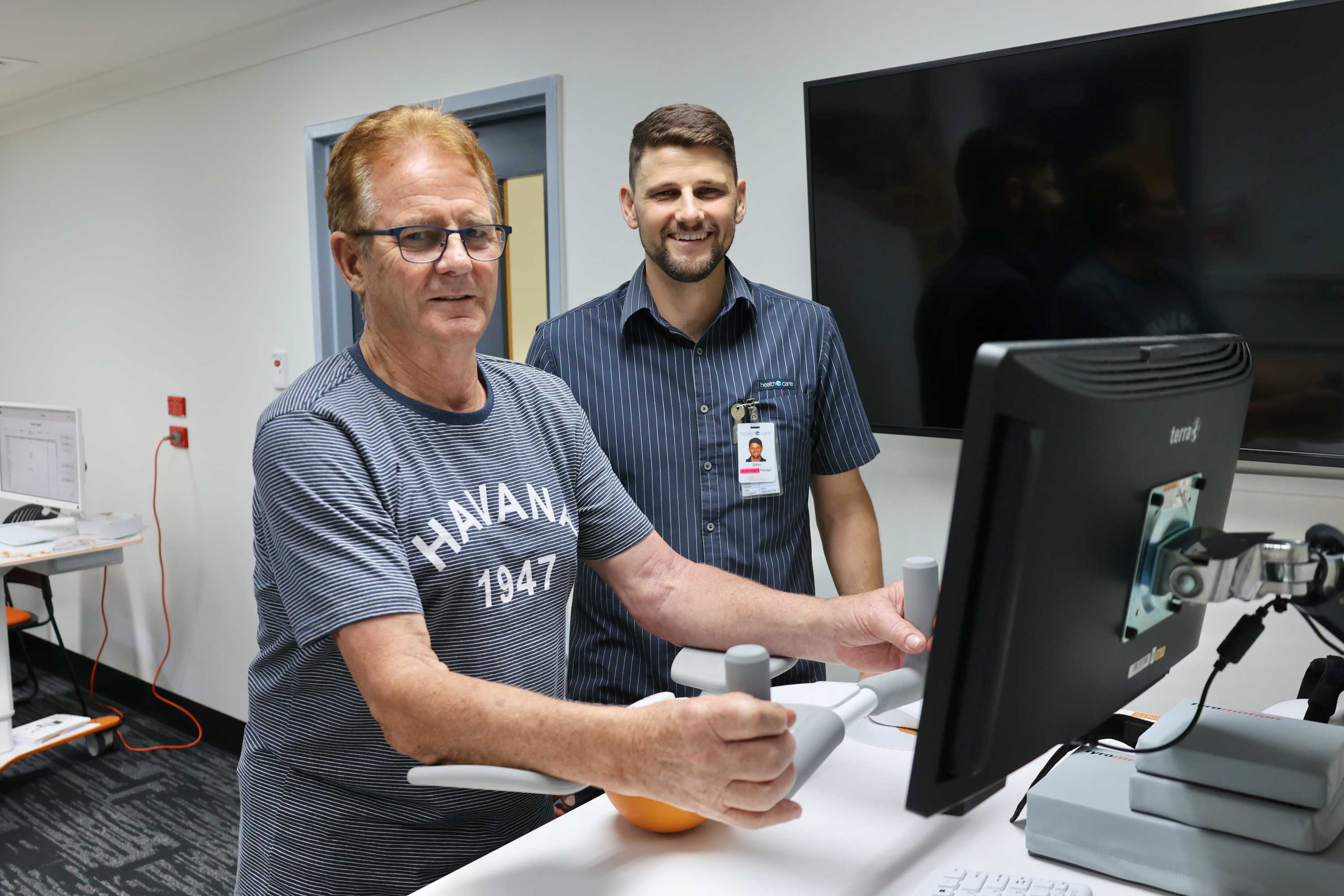 Cooroy hospital robotic rehab program uses virtualreality technology to help stroke patients