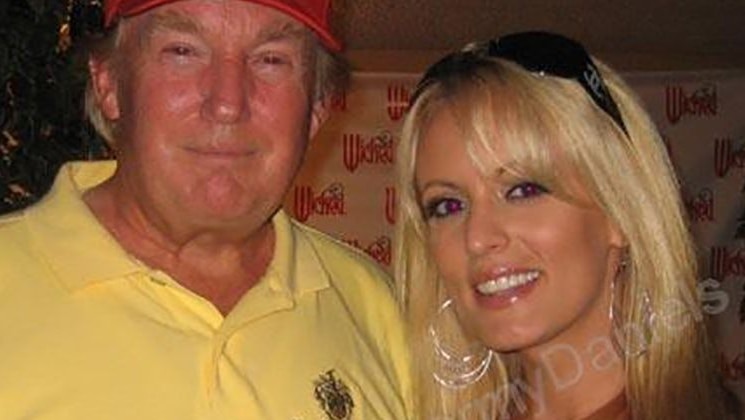 Donald Trump and Stormy Daniels