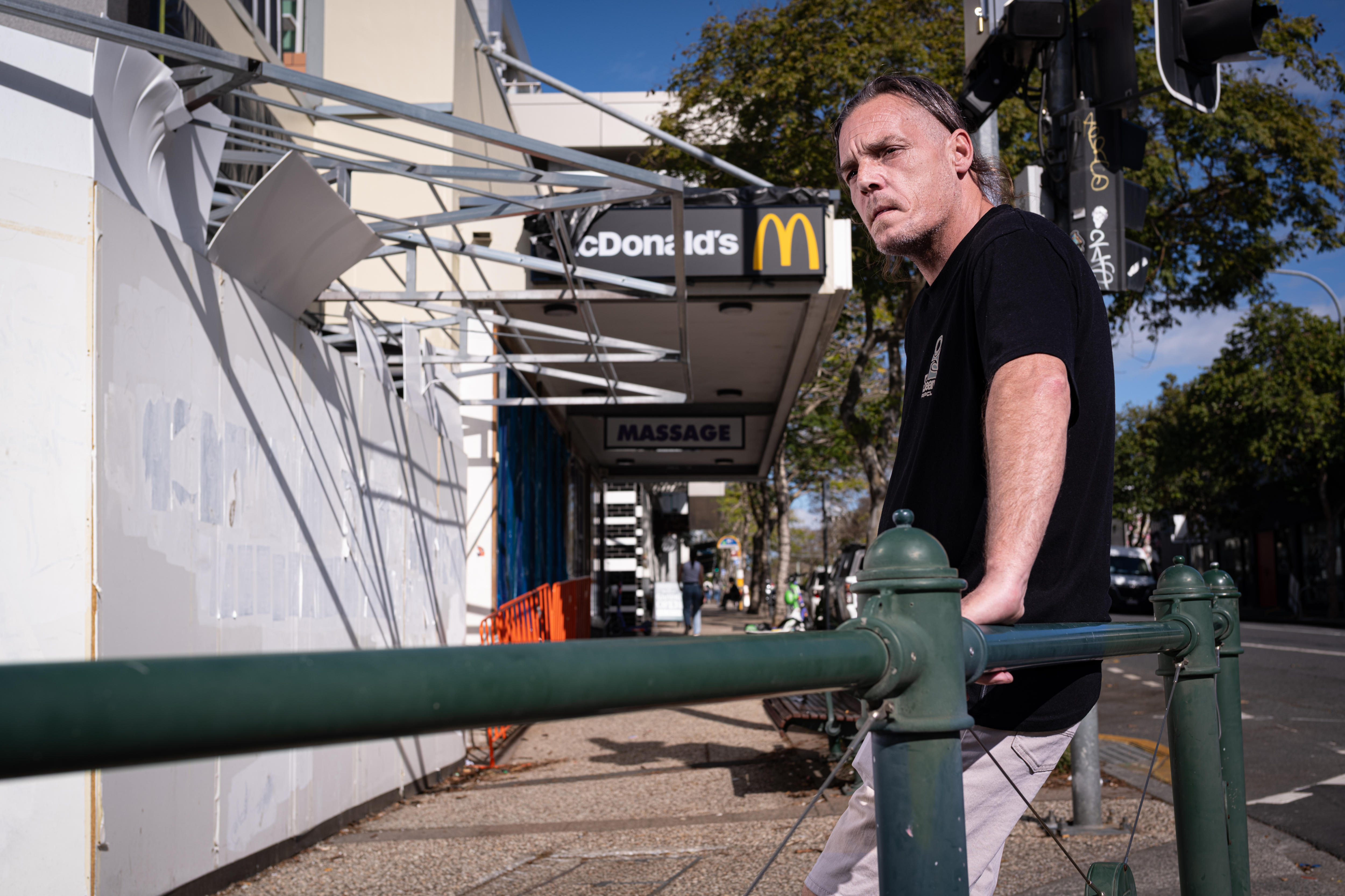 Illegal late-night McDonald's construction caught on video