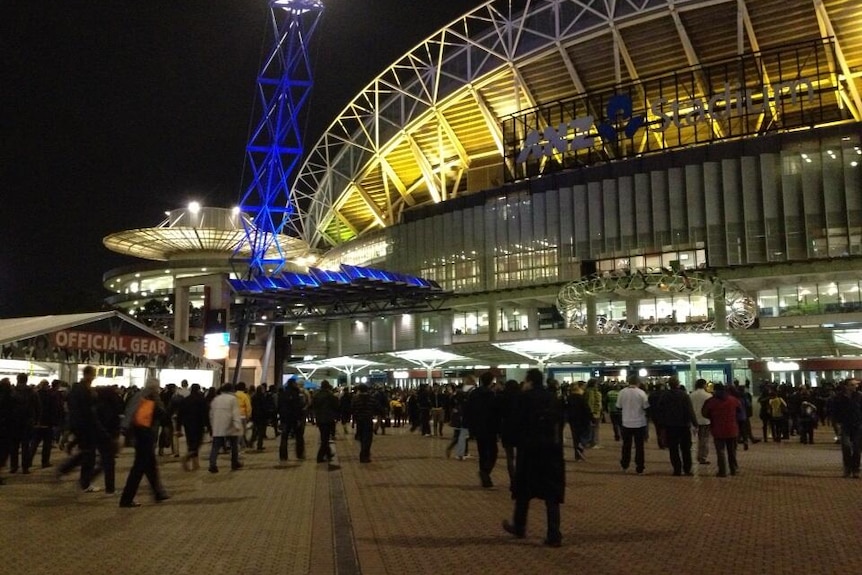 Socceroos fans flock to Olympic stadium