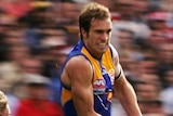Chris Judd with West Coast in 2005 Grand Final