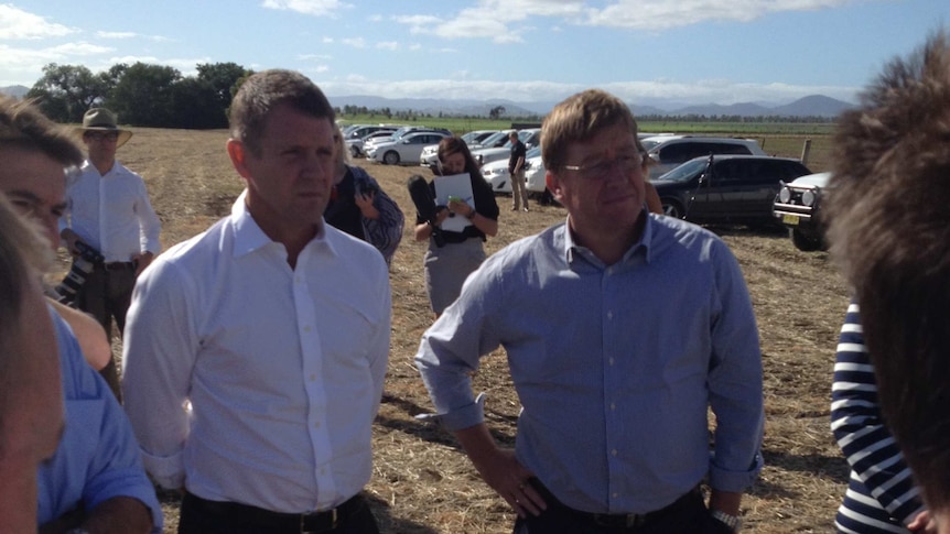 Mike Baird and Troy Grant