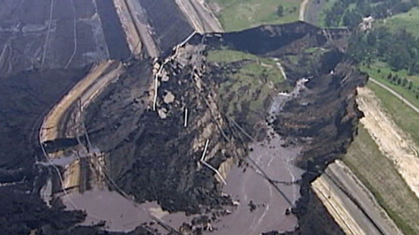 The La Trobe River has flooded the coal mine at the Yallourn Power Plant in eastern Victoria.