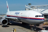 Malaysia Airlines Flight MH17 at Schiphol Airport in Amsterdam before taking off on July 17, 2014