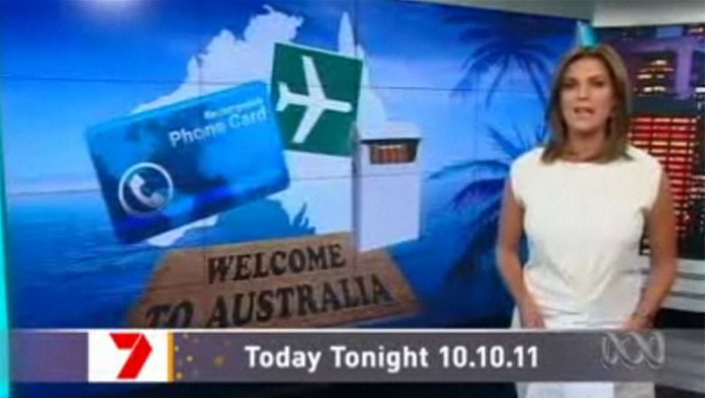Today Tonight's report on asylum seekers (Media Watch/Channel Seven)