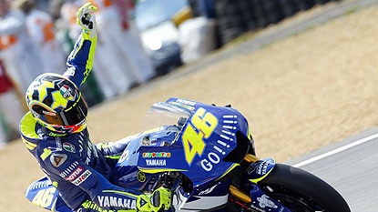 Malaysian win ... Valentino Rossi (File photo)