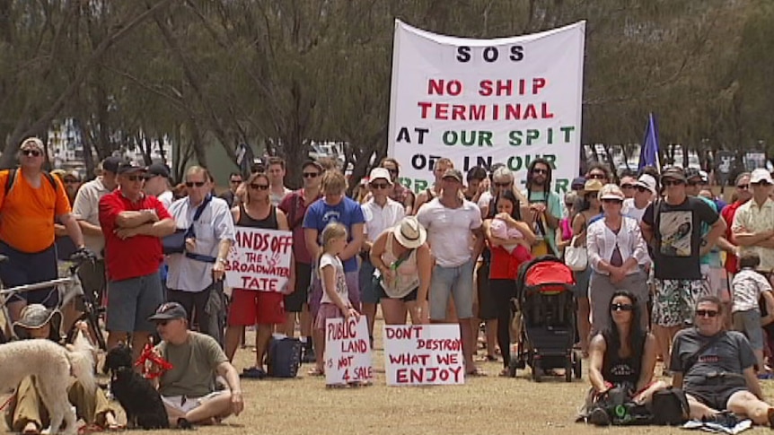 Protesters say there is overwhelming opposition to the development.