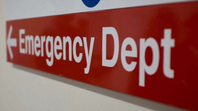 emergency department sign