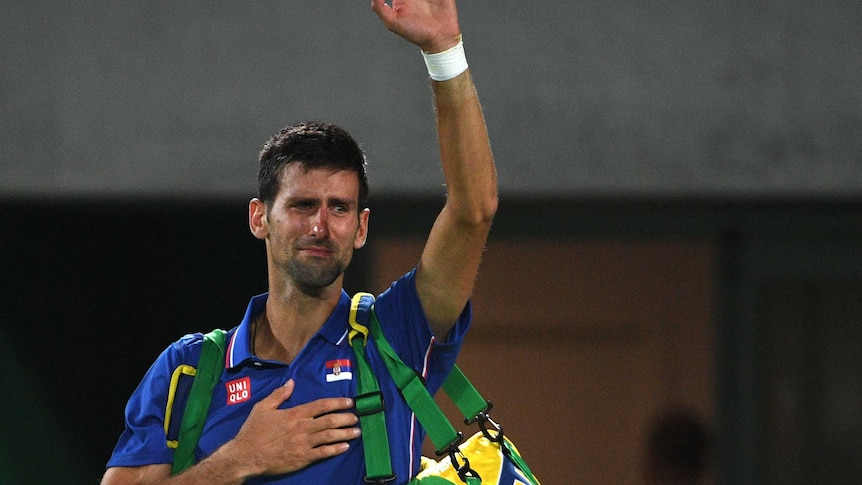 Novak Djokovic farewells Rio Olympic crowd