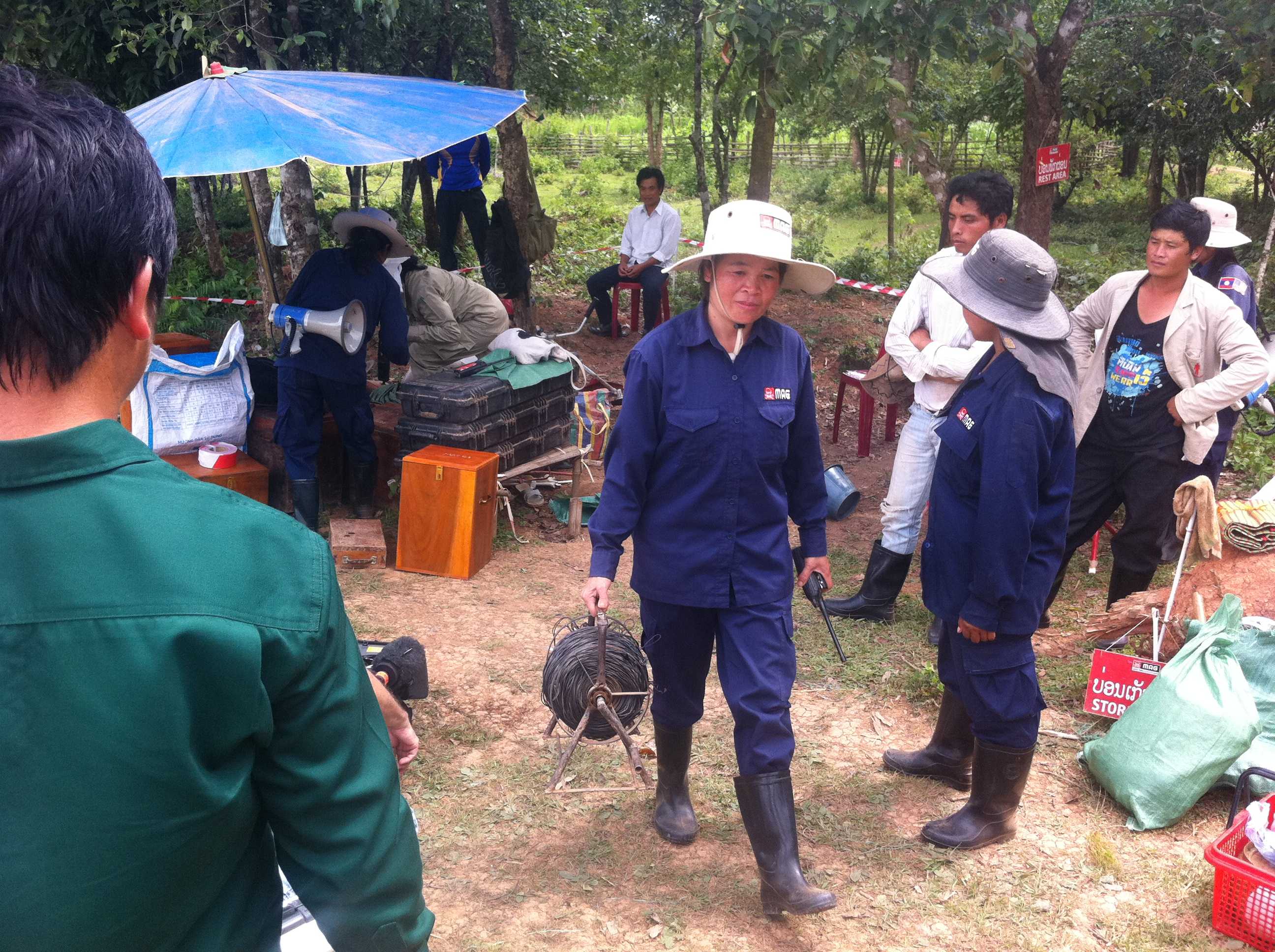 Lao Women Leading Effort To Clear Millions Of Unexploded Bombs Left ...