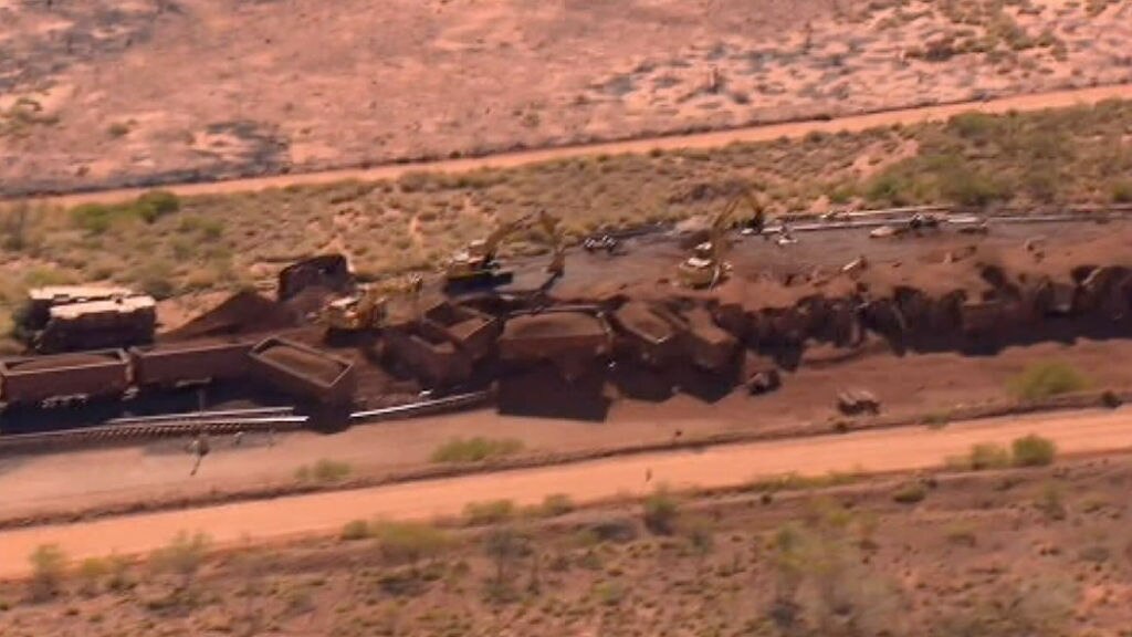BHP runaway train derailment leaves miner flagging iron ore shortfall