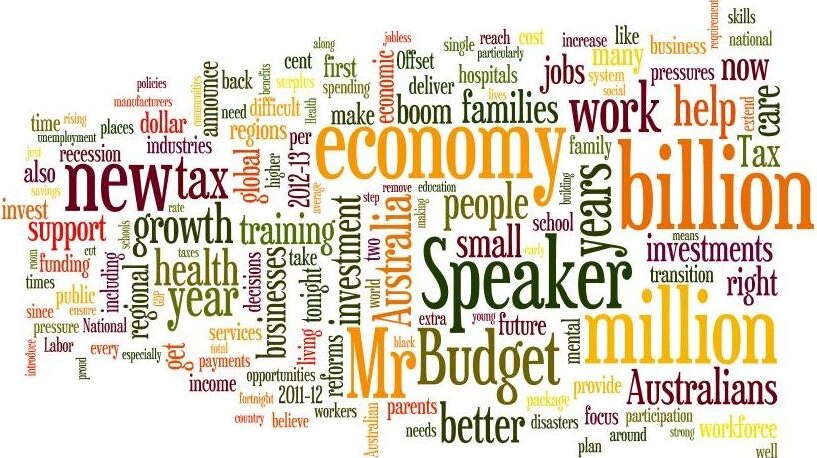 Budget words