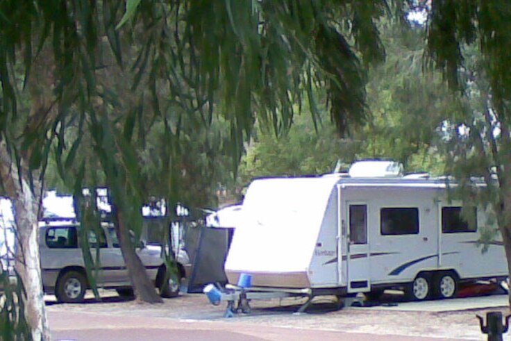 A caravan park in the south-west is a popular destination.