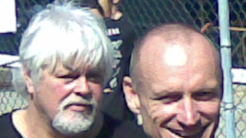 Paul Watson and Pete Bethune, Sea Shepherd, Fremantle, Jan, 2010