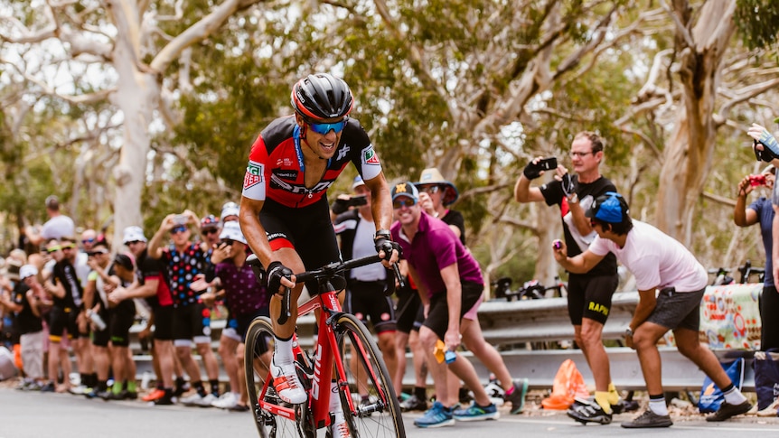 Richie Porte on Willunga Hill