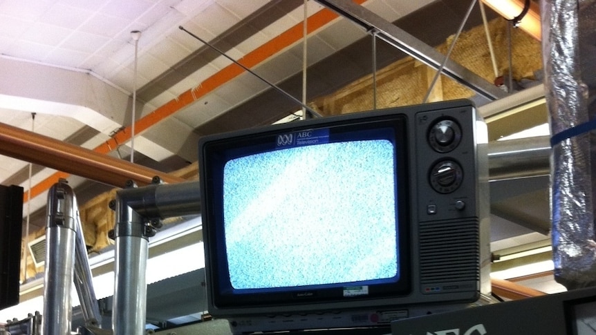 Analogue TV records static