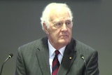 Former governor-general Peter Hollingworth in the Federal Court in Hobart.