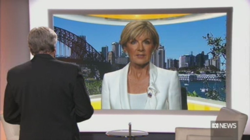 Julie Bishop tells Insiders she has 'no doubt' the US deal is progressing