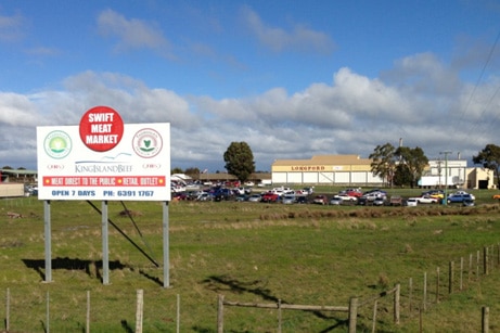 JBS Swift abattoir in Longford Tasmania