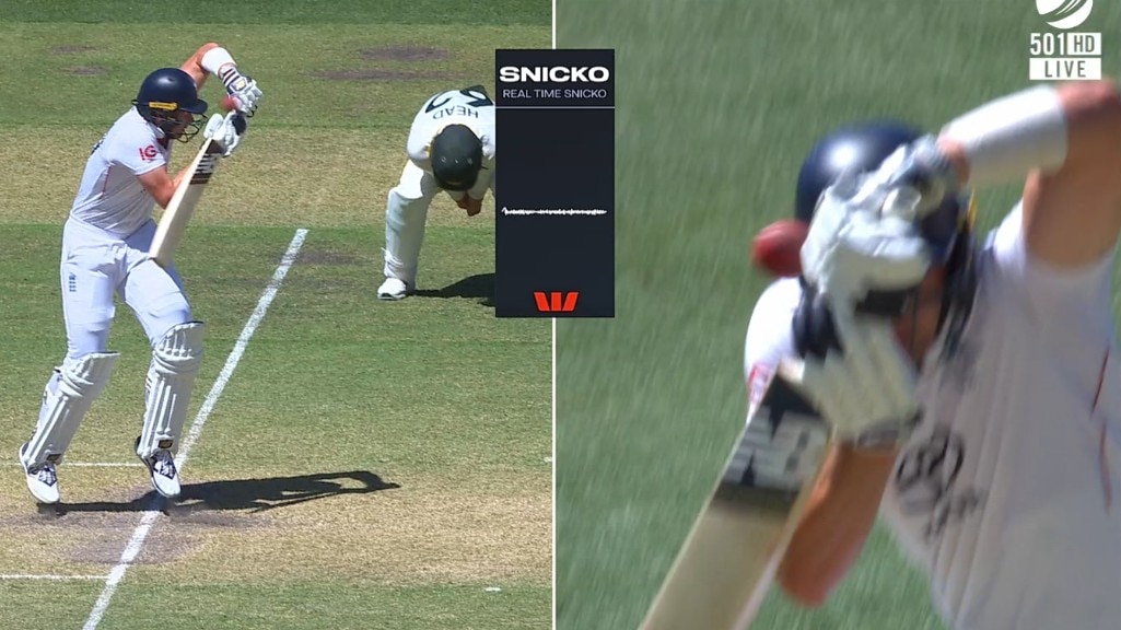 Snicko mostra um grande chute quando a bola passa pela luva