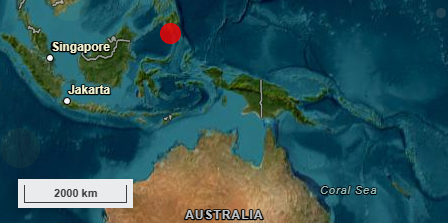 Tsunami threat after magnitude-7.8 earthquake in southern Philippines