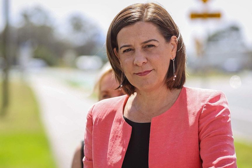 Headshot of Queensland Opposition Leader Deb Frecklington.