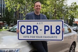 Vote for ACT number plate