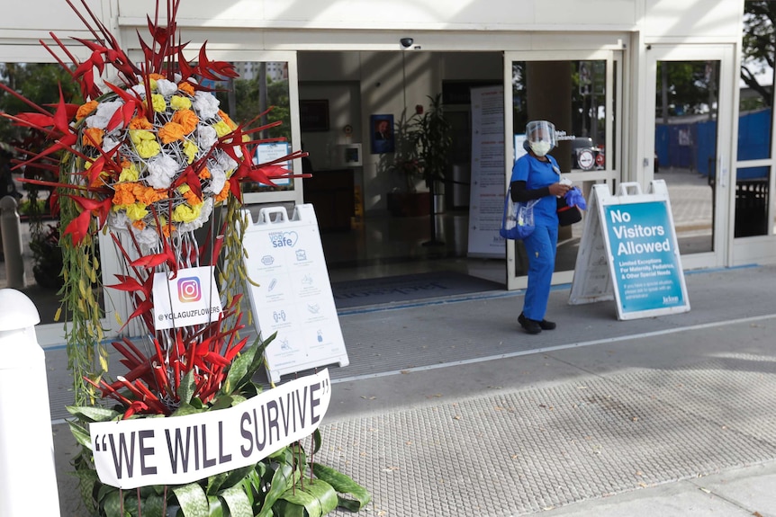 Florida hospital entrance