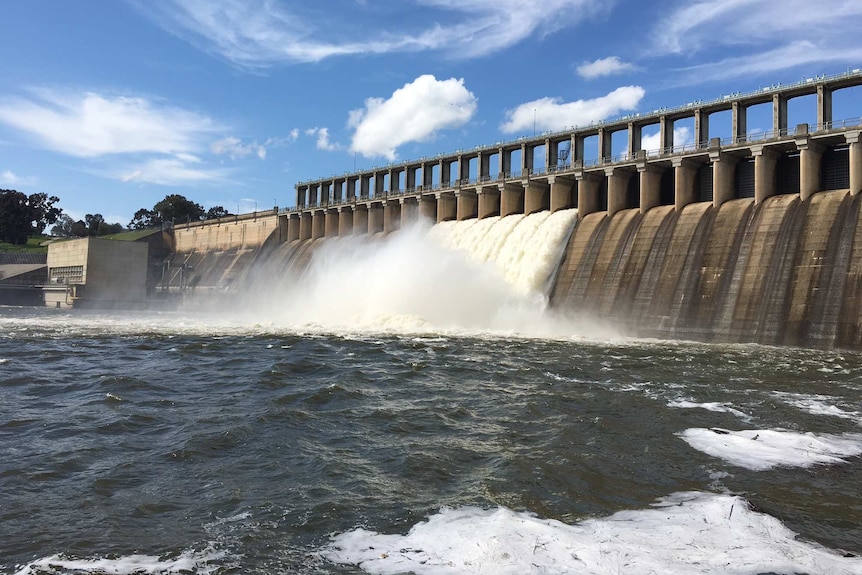 Hume Dam spillway