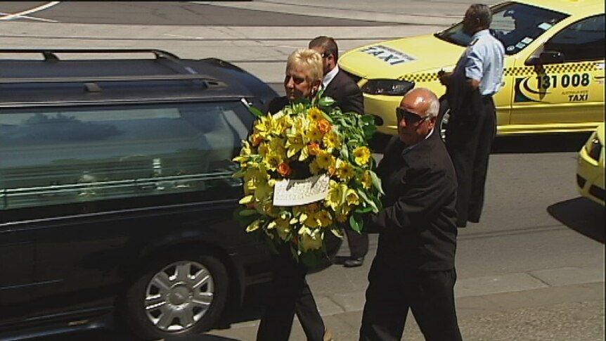 Taxi funeral procession