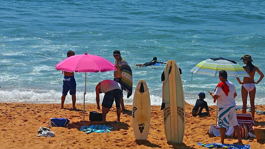 Beach goers encouraged to hit the beach while the sun lasts