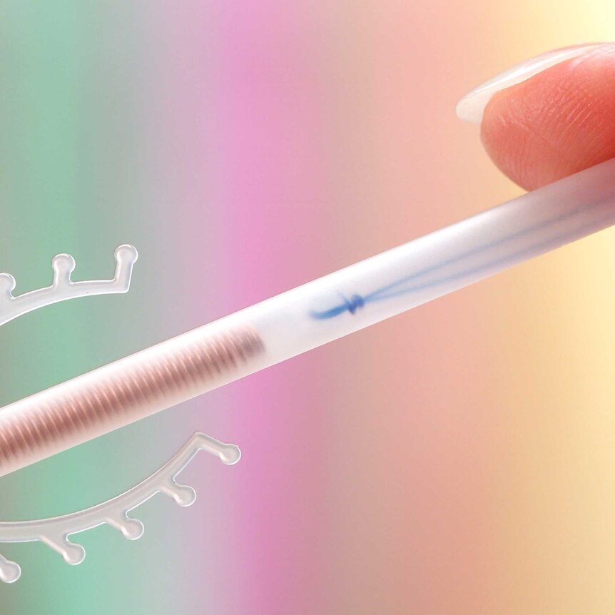 An IUD birth-control device