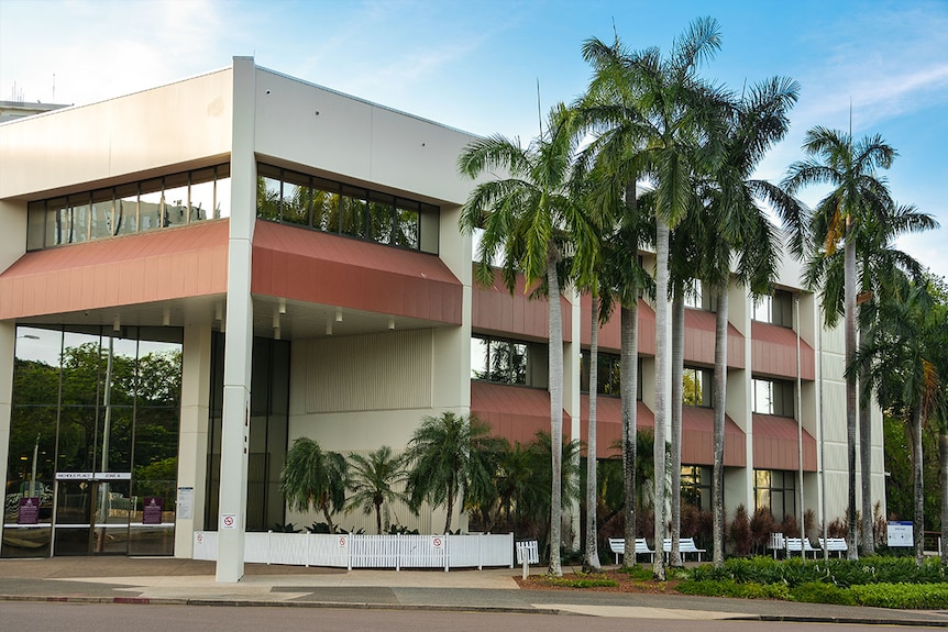 An exterior view of Darwin Local Court.