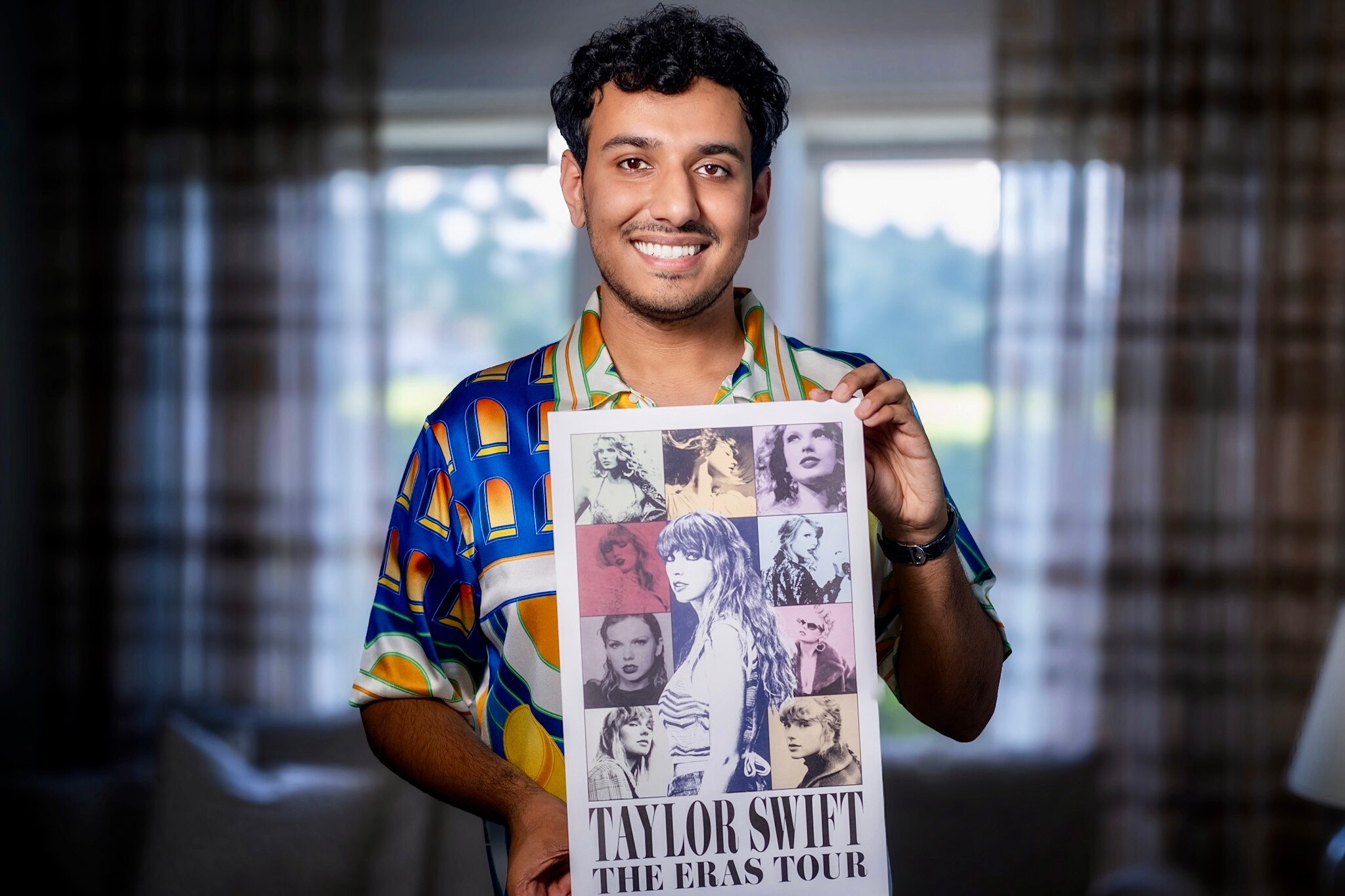 Arush Saraswat Taylor Swift fan coming in for a mini holiday