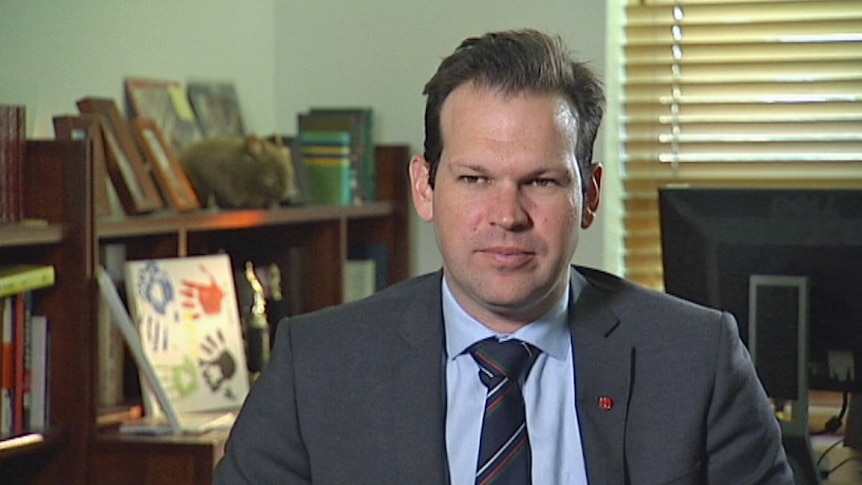 Minister for Northern Australia Matthew Canavan.