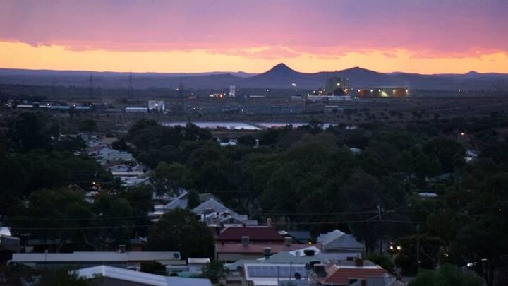 View across Railwaytown, Broken Hill