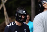 James Anderson cracked a rib during a controversial sparring session