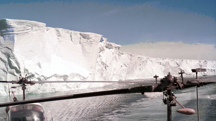 An iceberg longer than from Brisbane to Noosa and about half as wide in Antarctica, date unknown.