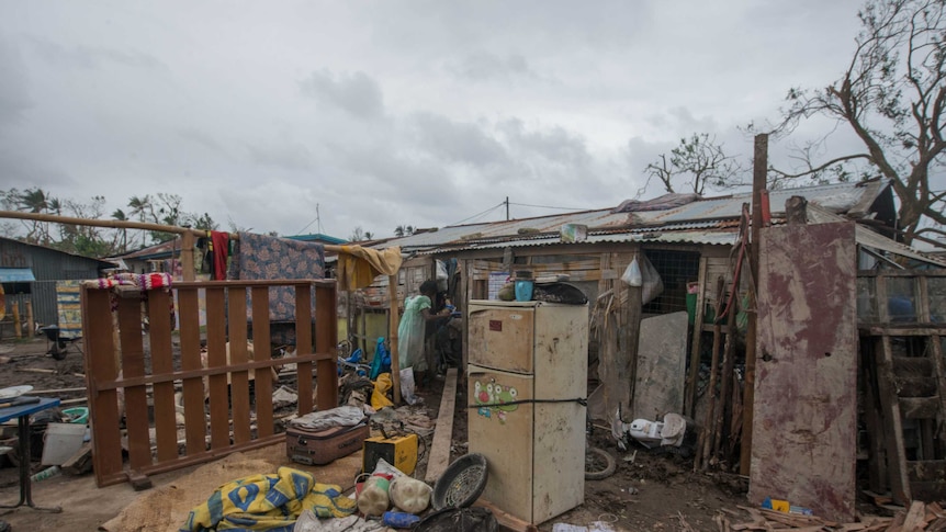 Vanuatu home destroyed by Tropical Cyclone Pam