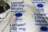 Lariam tablets in their packaging.