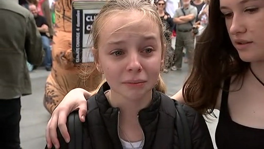 "What's going to happen to the whole world?": Sydney student
